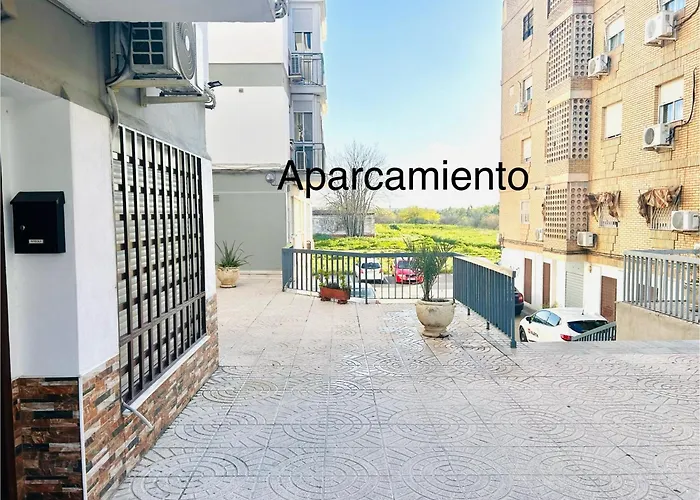 Plaza De Andalucia Con Parking アパート コルドバ